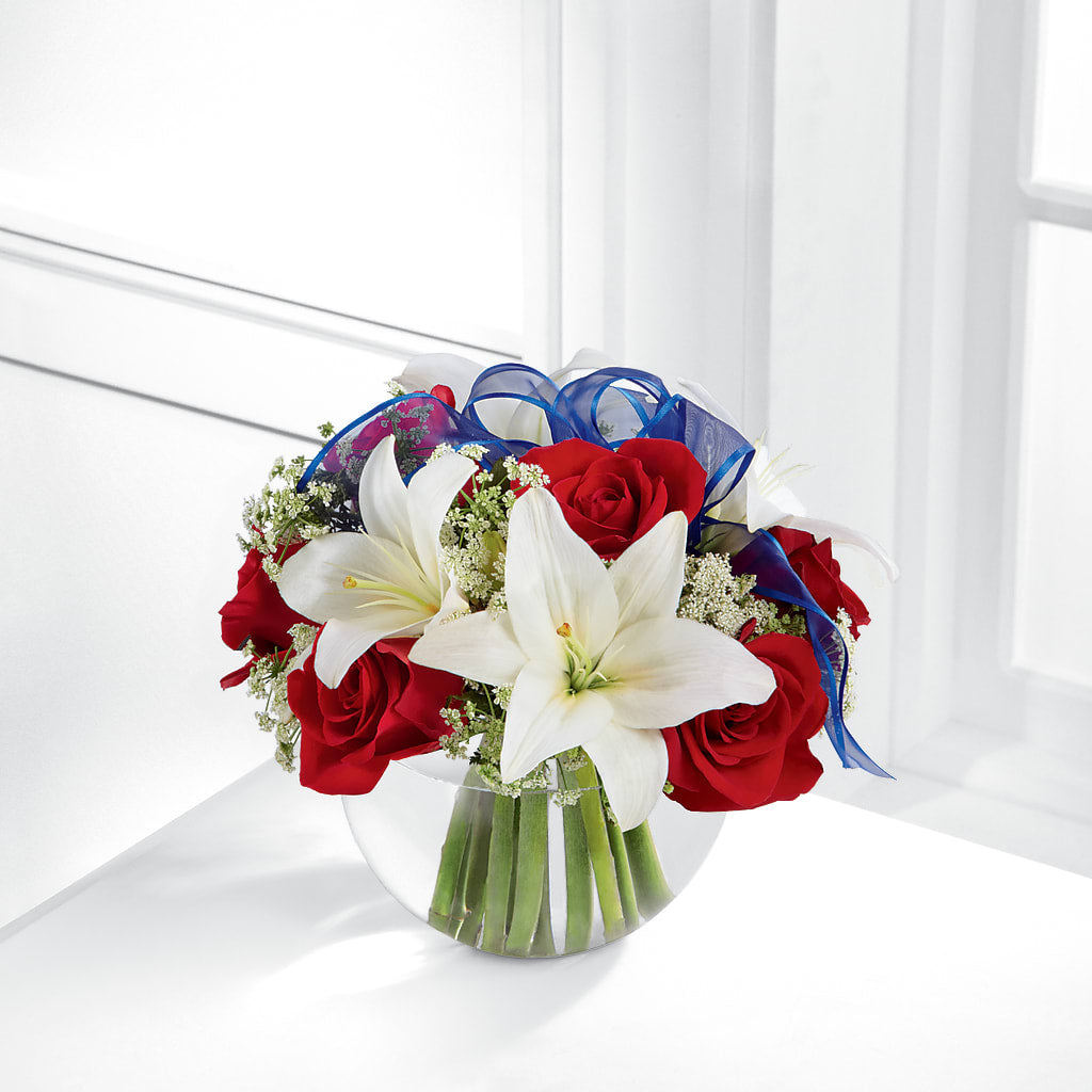 Independence Bouquet – MIDTOWN FLORIST, Kenosha WI
