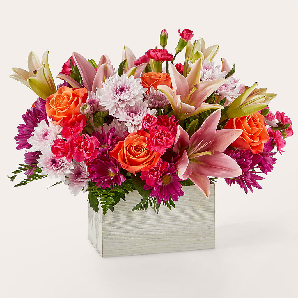 Light of My Life Box Bouquet – MIDTOWN FLORIST, Kenosha WI