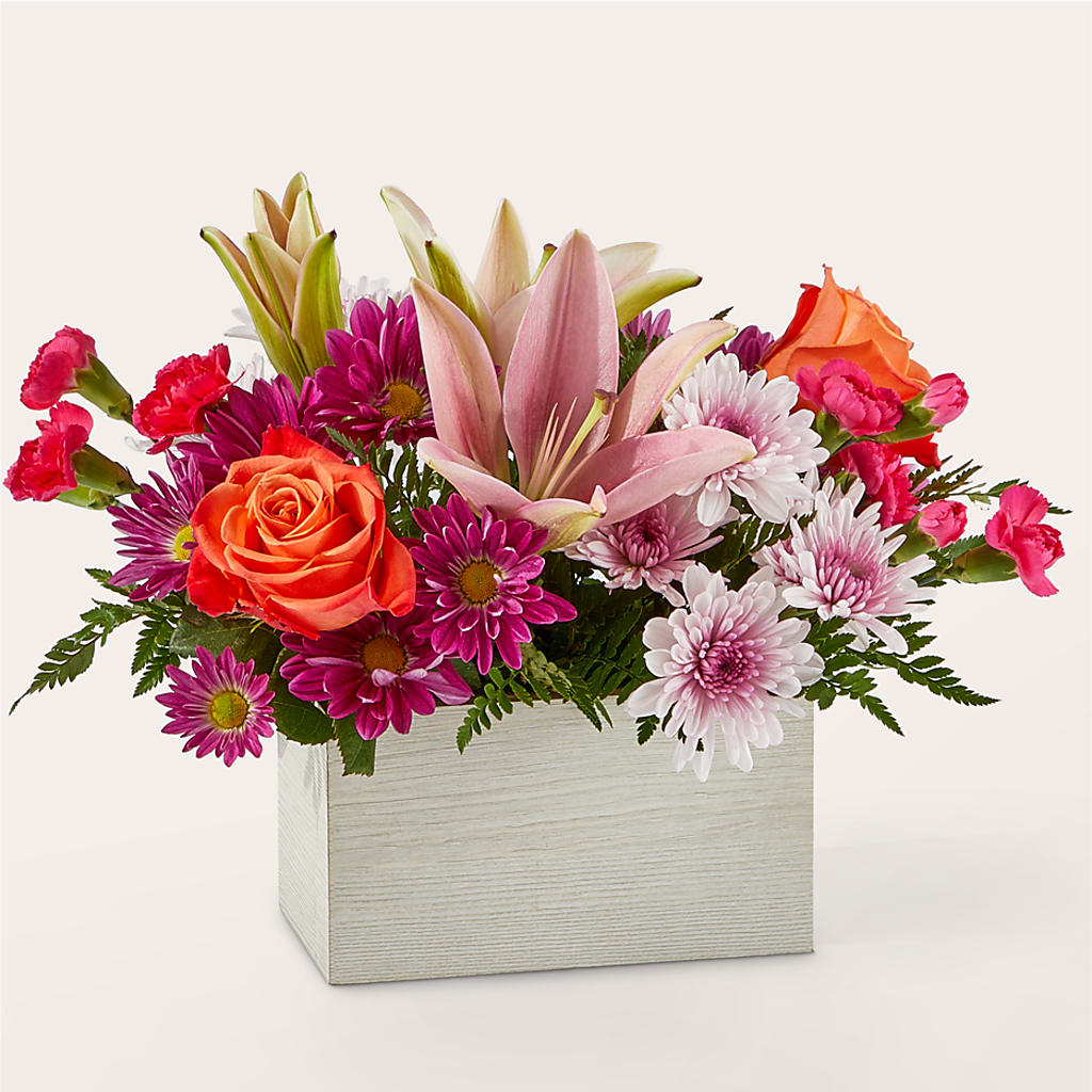 Light of My Life Box Bouquet – MIDTOWN FLORIST, Kenosha WI