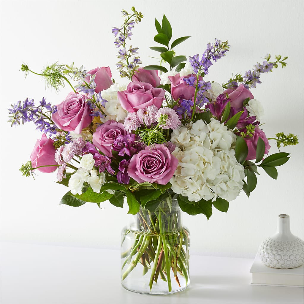 Violet Caress Bouquet – MIDTOWN FLORIST, Kenosha WI