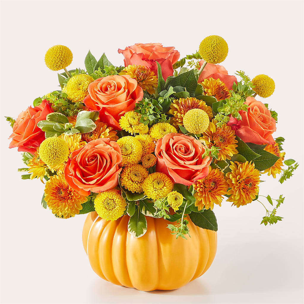Gourdgeous Pumpkin – MIDTOWN FLORIST, Kenosha WI