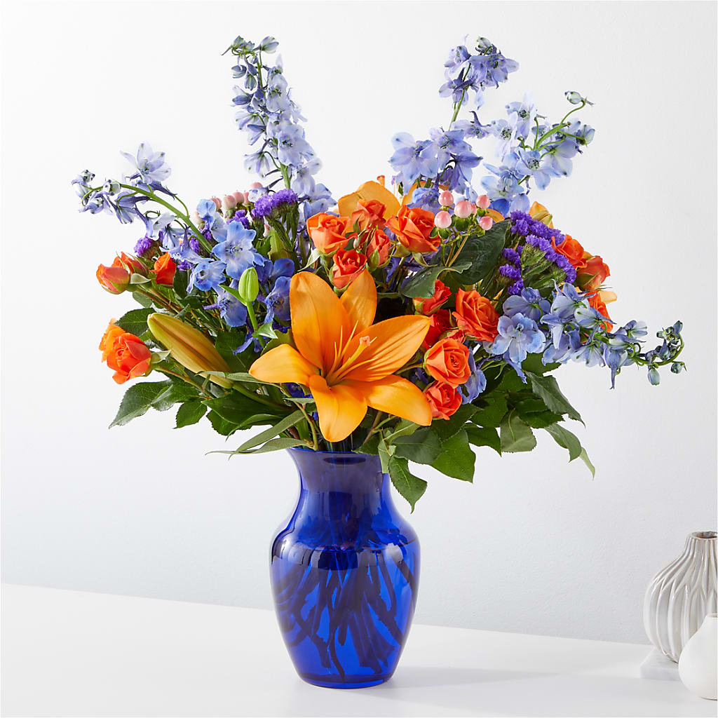 Radiant Citrus Bouquet – MIDTOWN FLORIST, Kenosha WI
