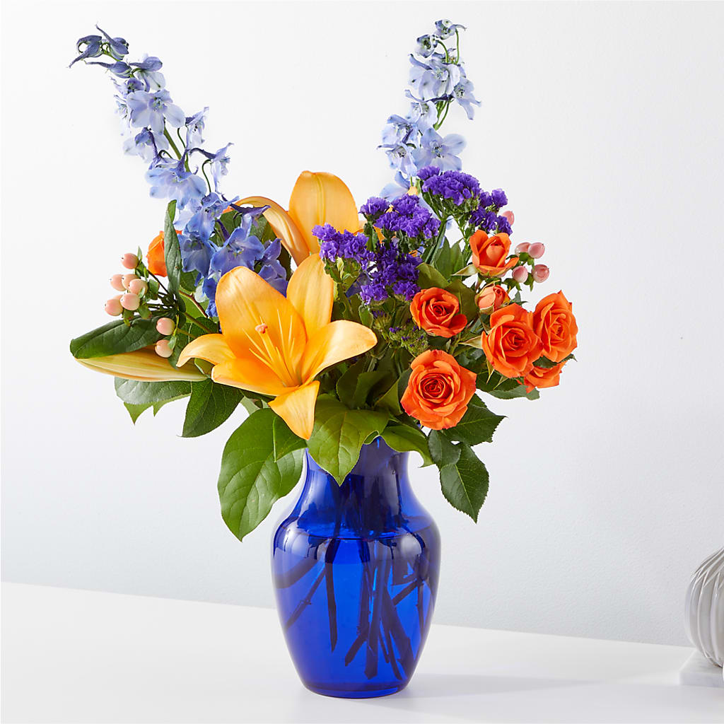 Radiant Citrus Bouquet – MIDTOWN FLORIST, Kenosha WI