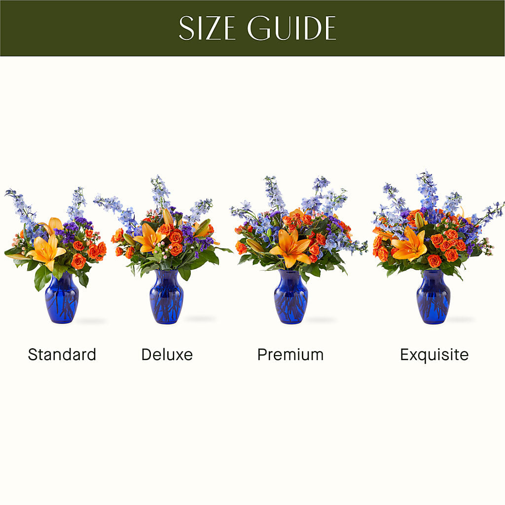 Radiant Citrus Bouquet – Aiello Mid-town Florist, Kenosha WI