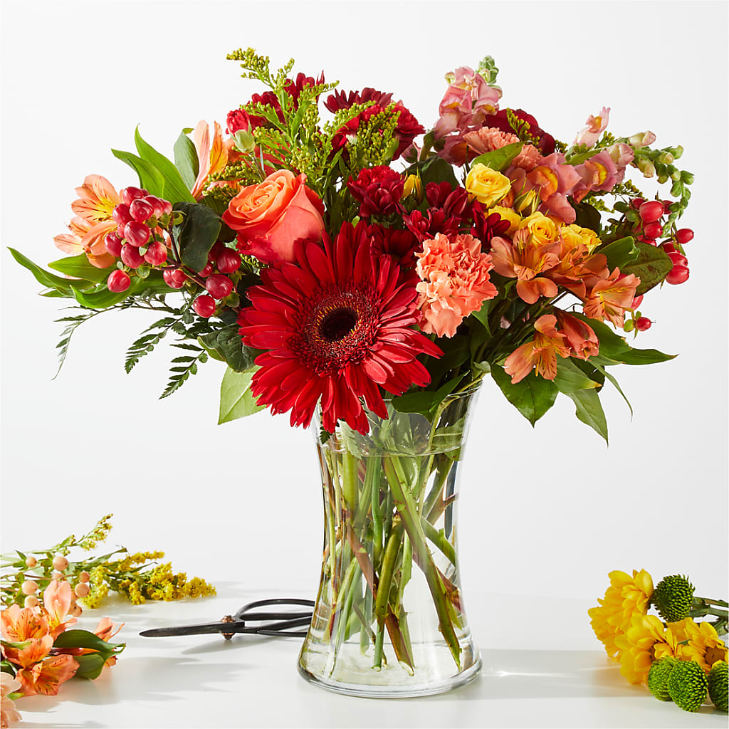 Fall Delight – A Florist Original – MIDTOWN FLORIST, Kenosha WI