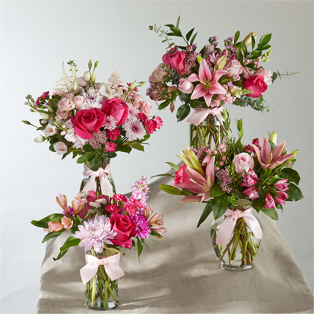 Pink Ribbon - A Florist Original – Aiello Mid-town Florist, Kenosha WI