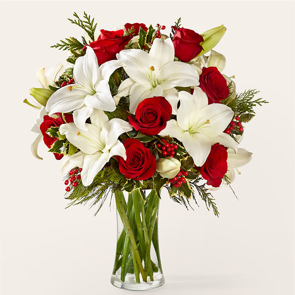 Sparkling Snowflakes Bouquet – MIDTOWN FLORIST, Kenosha WI