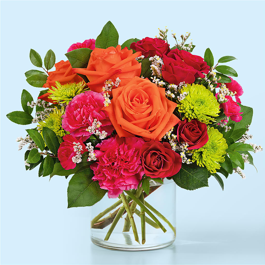 Colorful Carnival Bouquet – MIDTOWN FLORIST, Kenosha WI