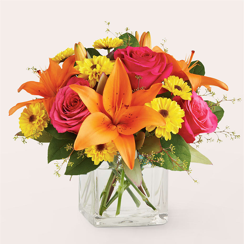 Neon Lights Bouquet – Aiello Mid-town Florist INC, Kenosha WI