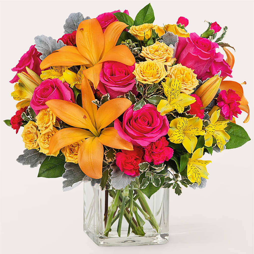 To the Tropics Bouquet – MIDTOWN FLORIST, Kenosha WI