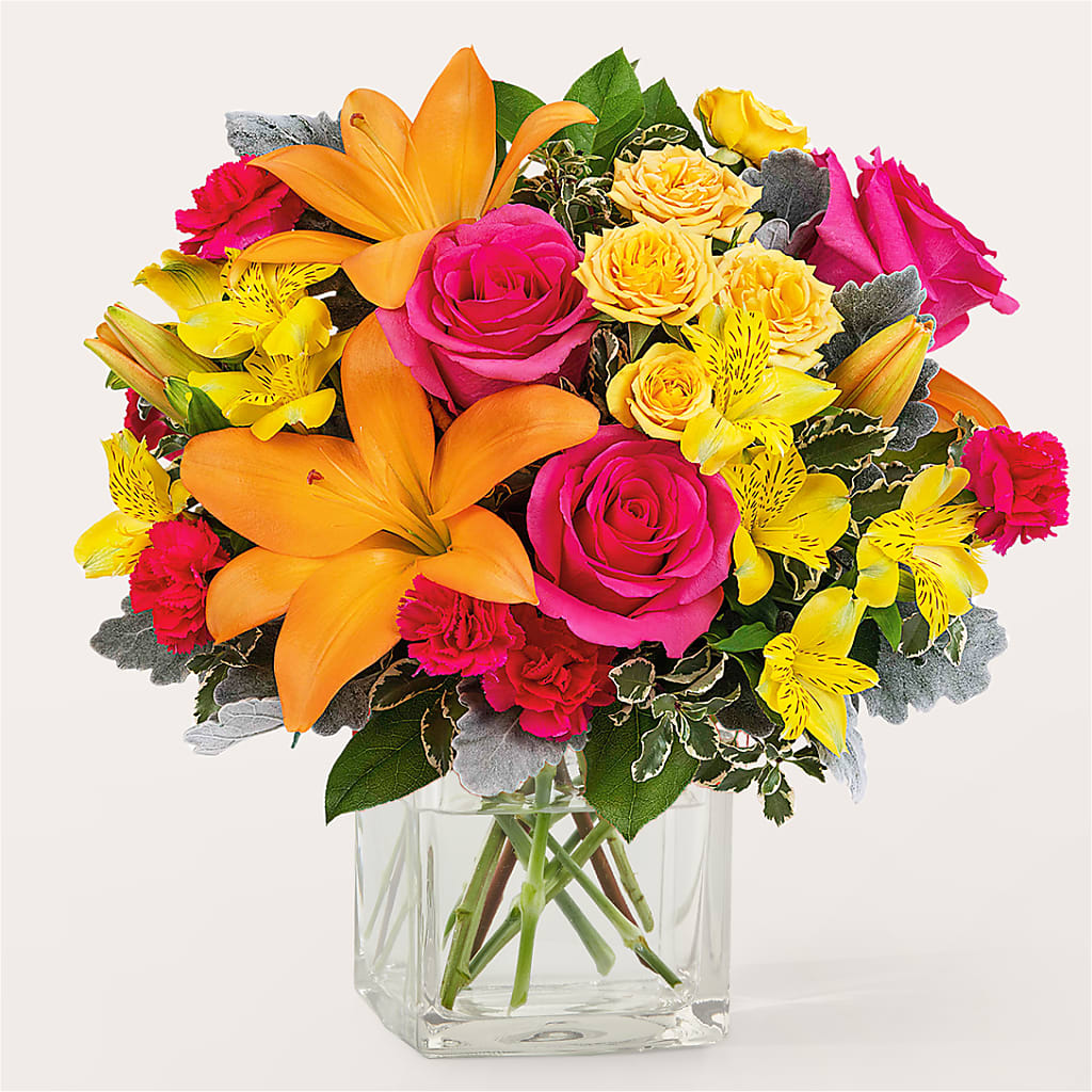 To the Tropics Bouquet – MIDTOWN FLORIST, Kenosha WI