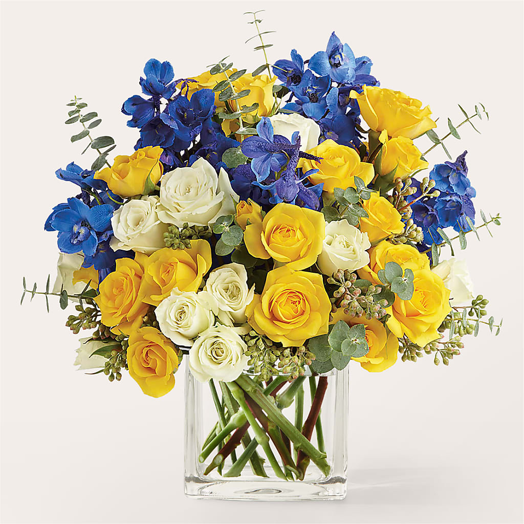 Sparkling Citrine Bouquet – MIDTOWN FLORIST, Kenosha WI