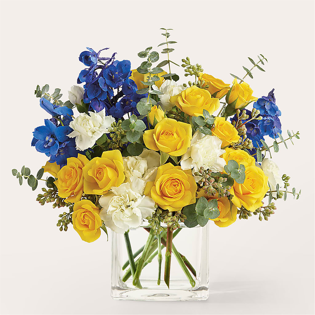 Sparkling Citrine Bouquet – MIDTOWN FLORIST, Kenosha WI