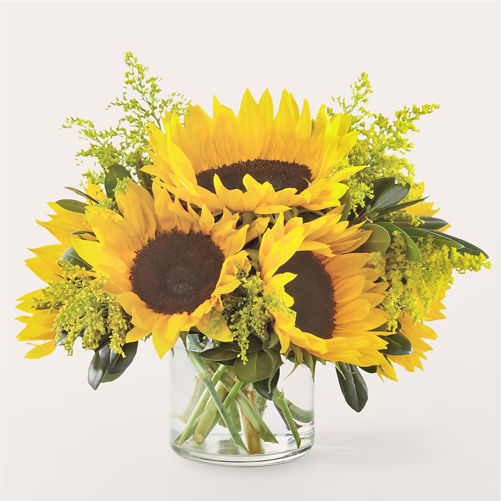 Beaming Sunflower Bouquet – MIDTOWN FLORIST, Kenosha WI