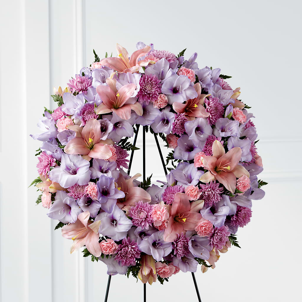 Beloved Friend Wreath – MIDTOWN FLORIST, Kenosha WI
