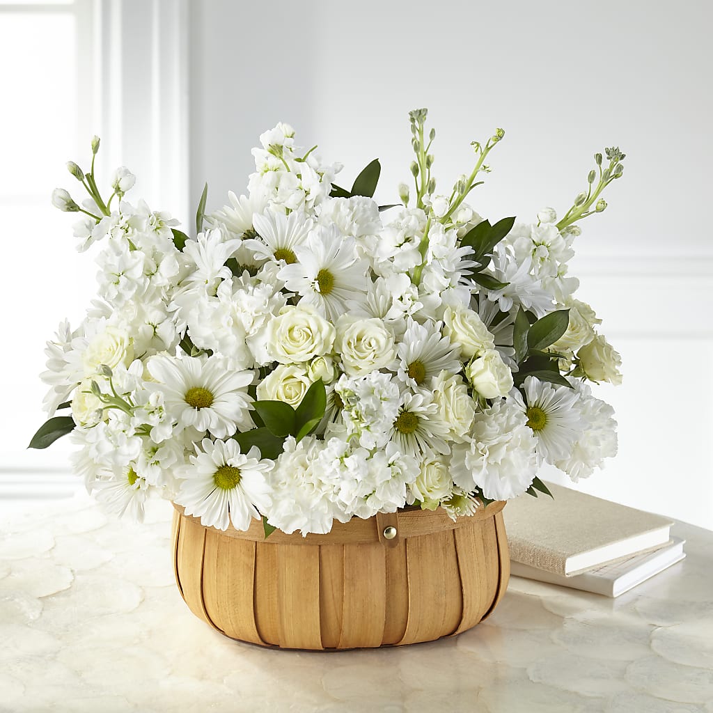 Graceful Garden Basket – MIDTOWN FLORIST, Kenosha WI