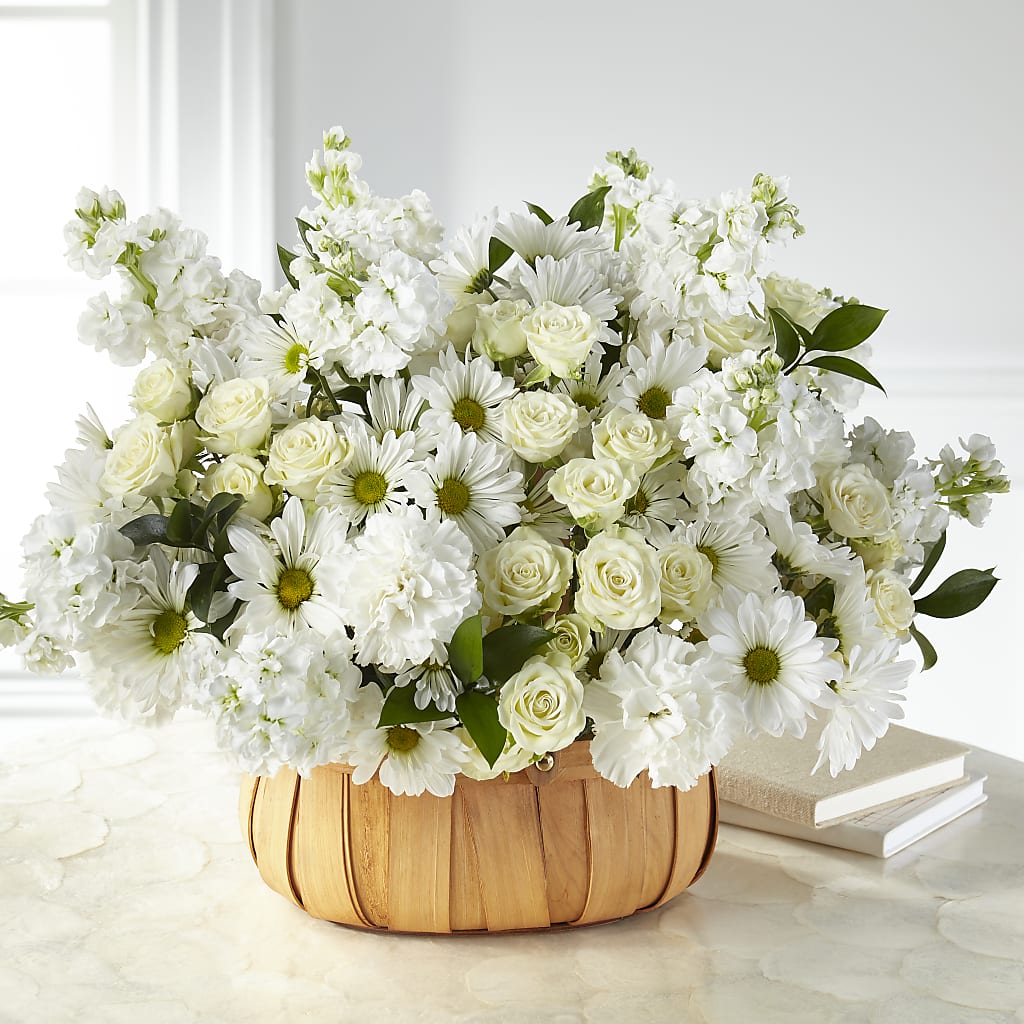 Graceful Garden Basket – MIDTOWN FLORIST, Kenosha WI