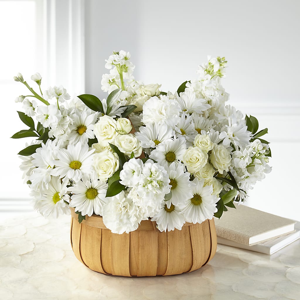 Graceful Garden Basket – MIDTOWN FLORIST, Kenosha WI