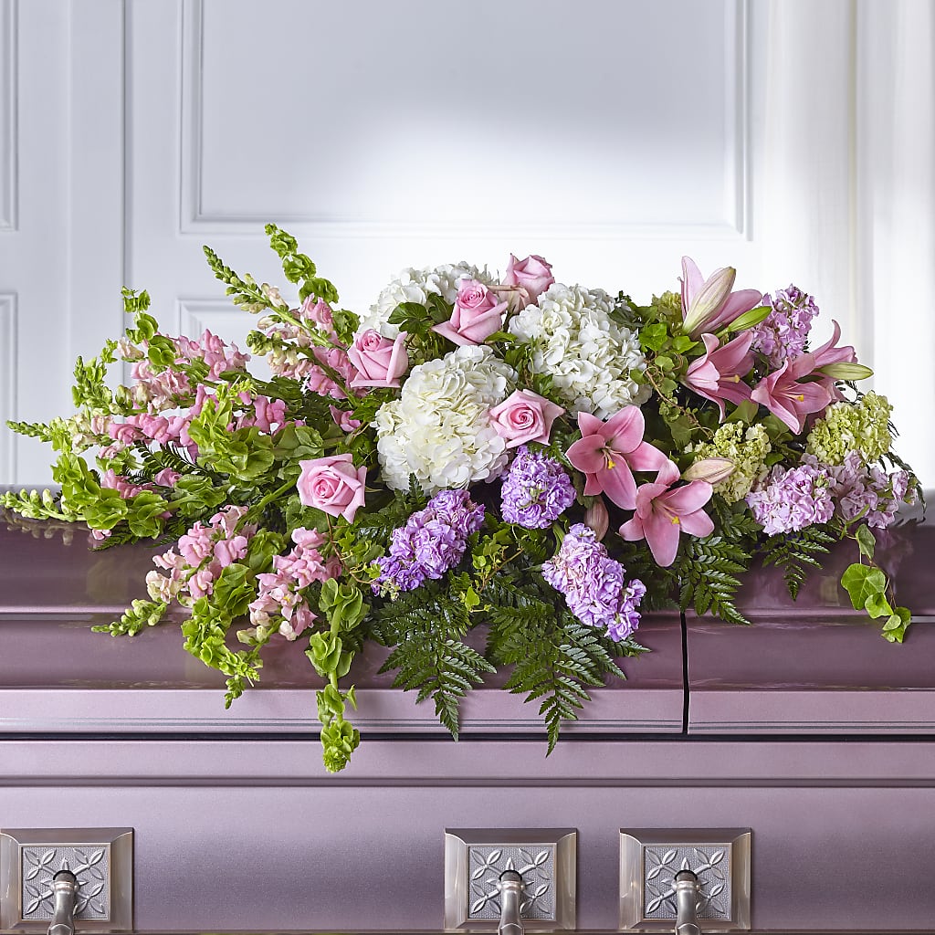 Life's Gratitude Casket Spray – Midtown Florist, Kenosha WI