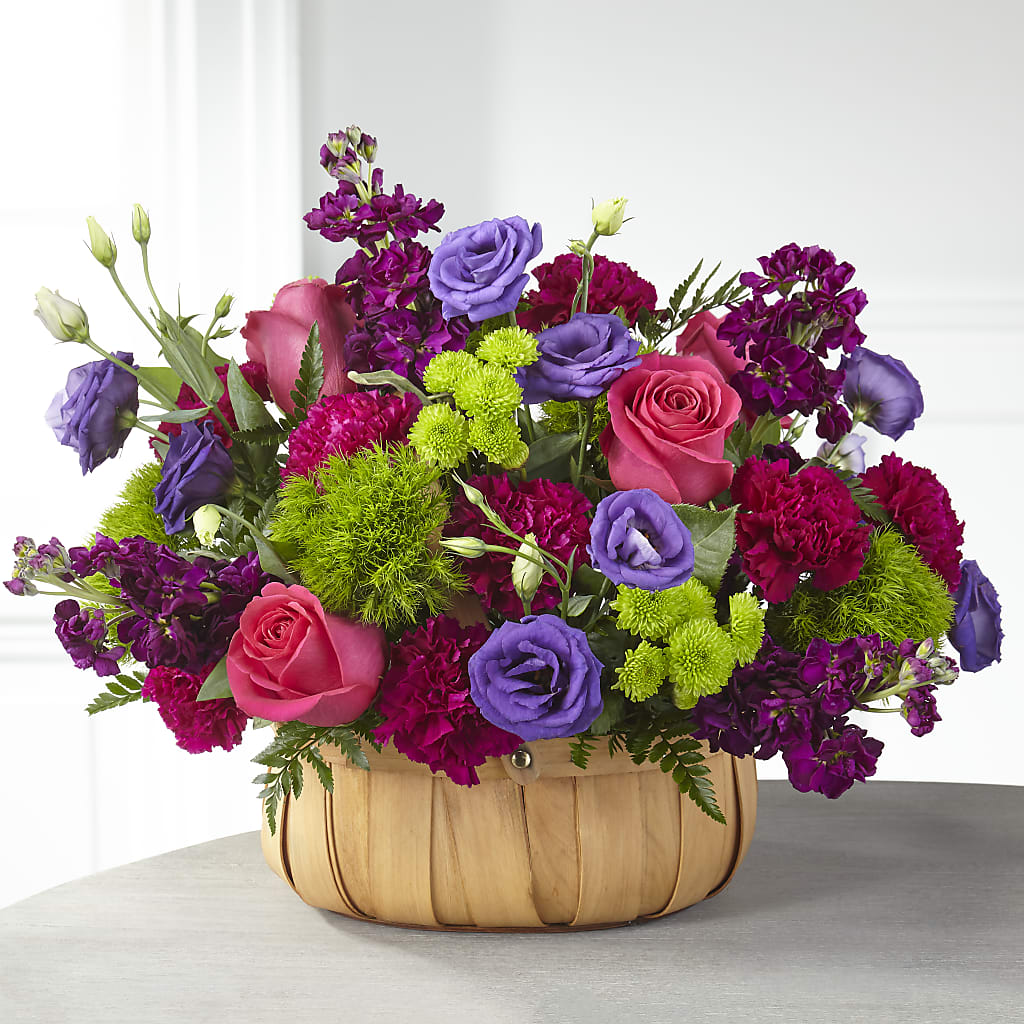 Serene Sanctuary Basket – MIDTOWN FLORIST, Kenosha WI