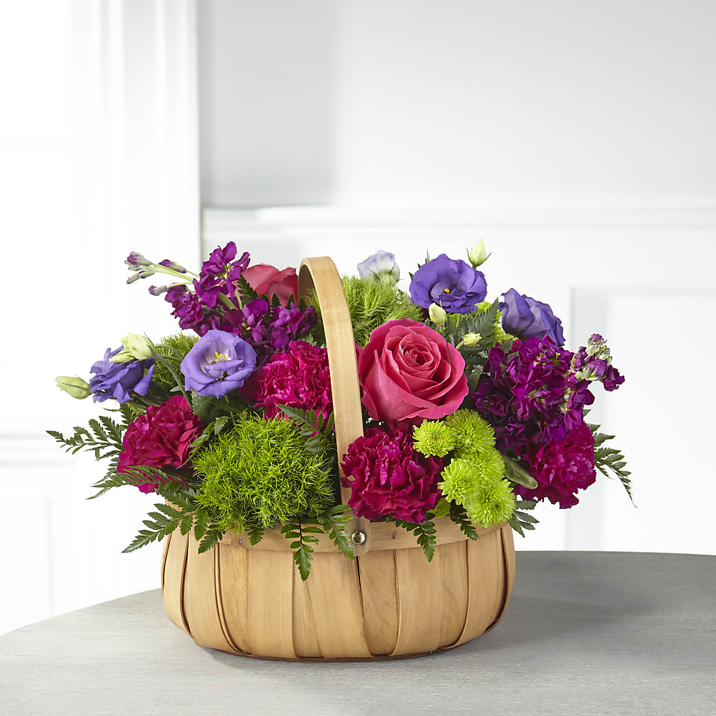 Serene Sanctuary Basket – MIDTOWN FLORIST, Kenosha WI