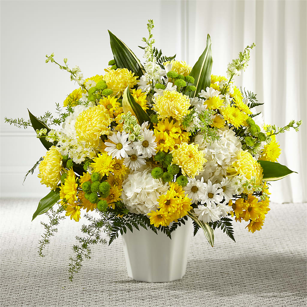 Unity & Grace Floor Basket – MIDTOWN FLORIST, Kenosha WI