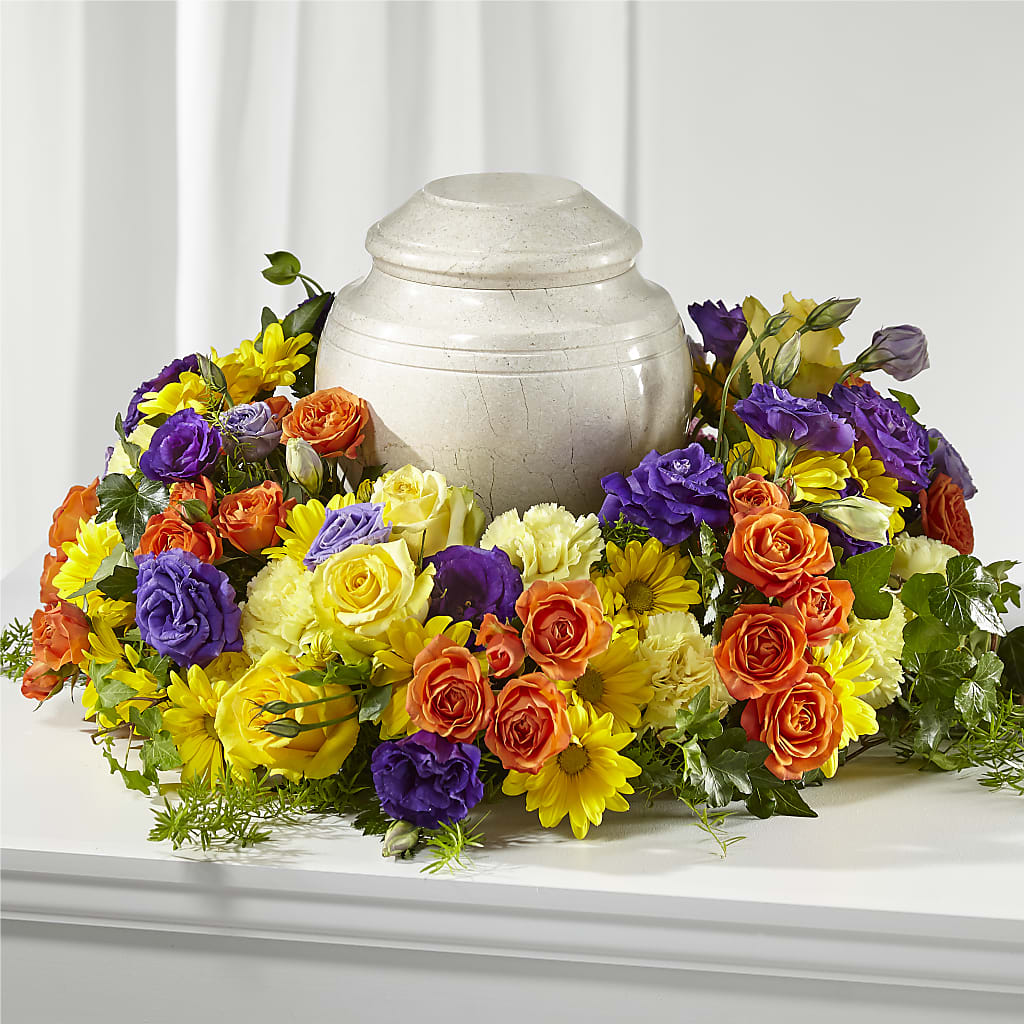 Blossoms of Remembrance Cremation Adornment – Midtown Florist, Kenosha WI