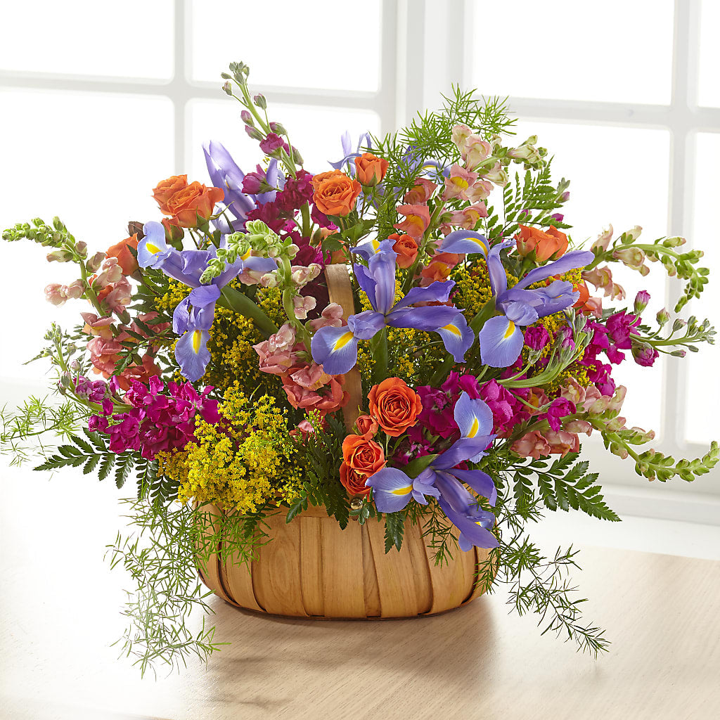 Garden of Life Basket – Midtown Florist, Kenosha WI