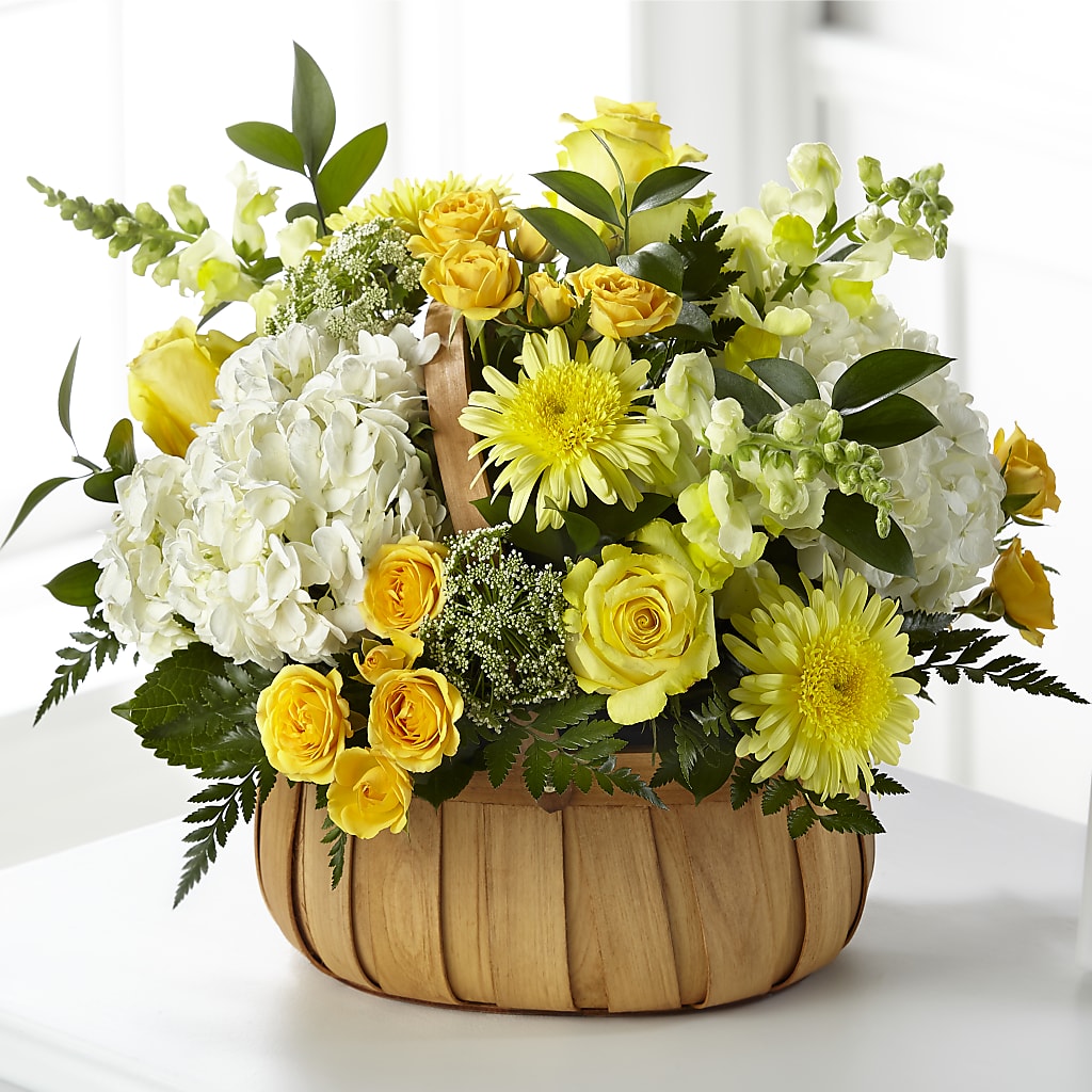 Rustic Remembrance Basket – MIDTOWN FLORIST, Kenosha WI
