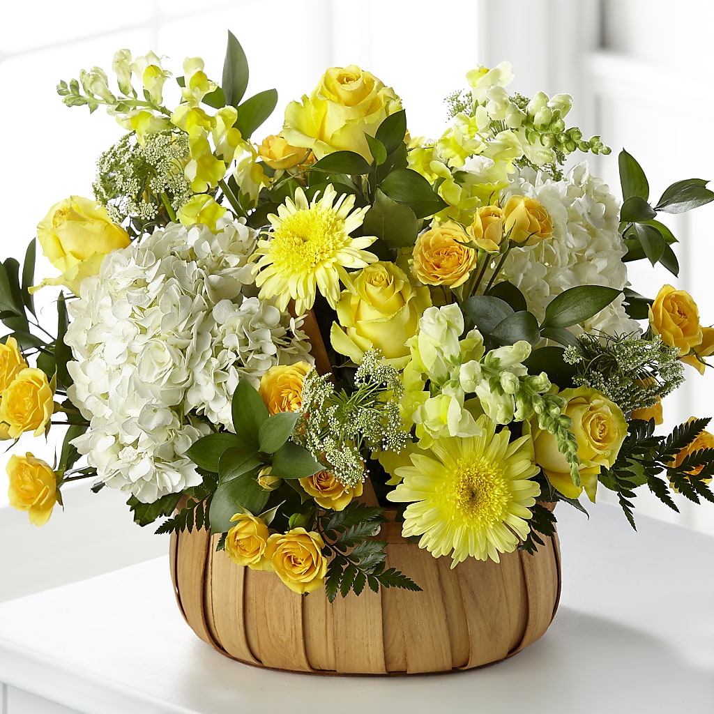 Rustic Remembrance Basket – MIDTOWN FLORIST, Kenosha WI