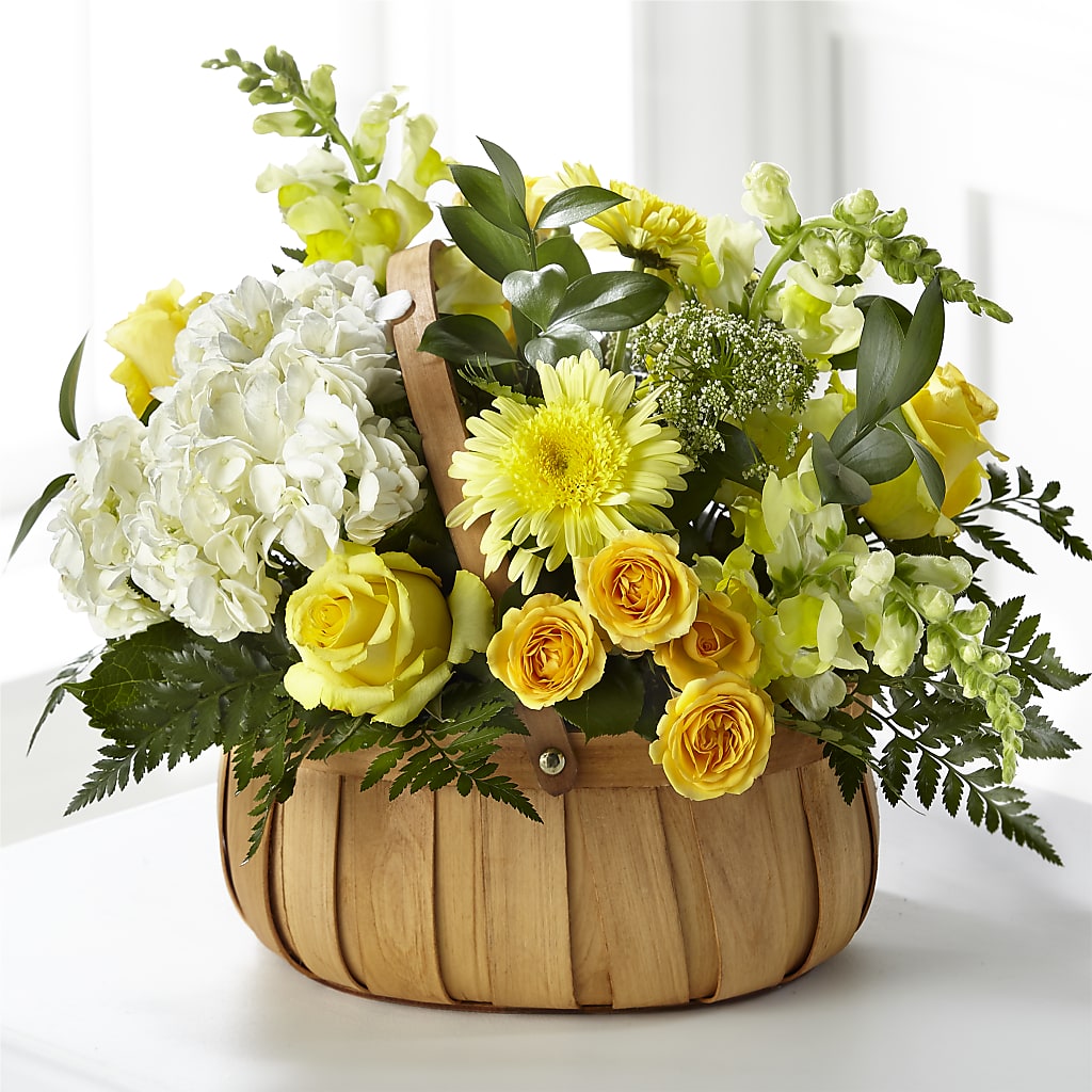 Rustic Remembrance Basket – MIDTOWN FLORIST, Kenosha WI