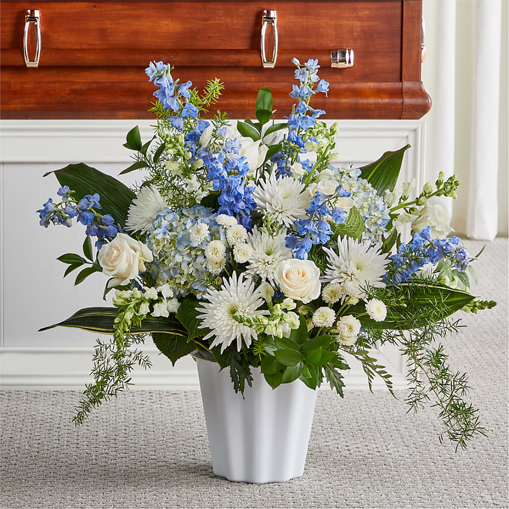 Everlasting Memories Floor Basket – MIDTOWN FLORIST, Kenosha WI