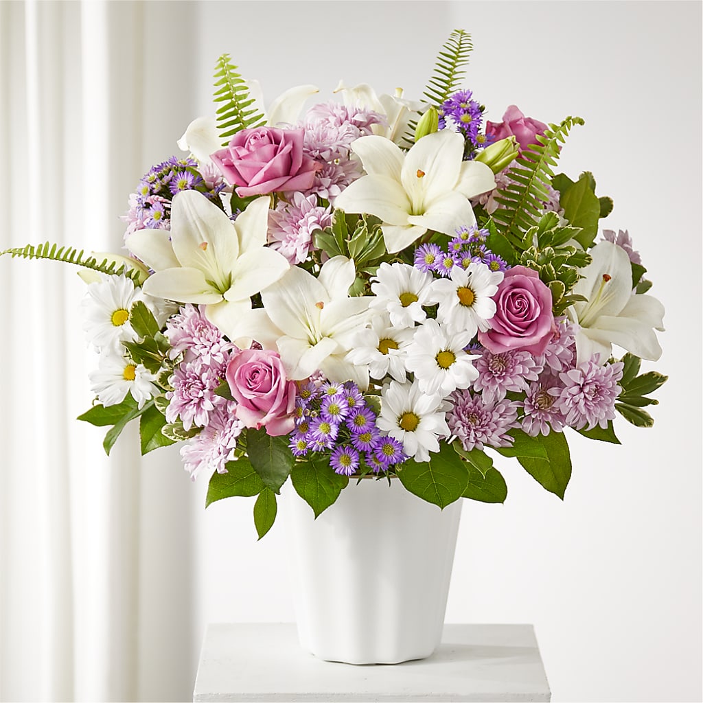 Warmest Thoughts Tabletop Basket – MIDTOWN FLORIST, Kenosha WI