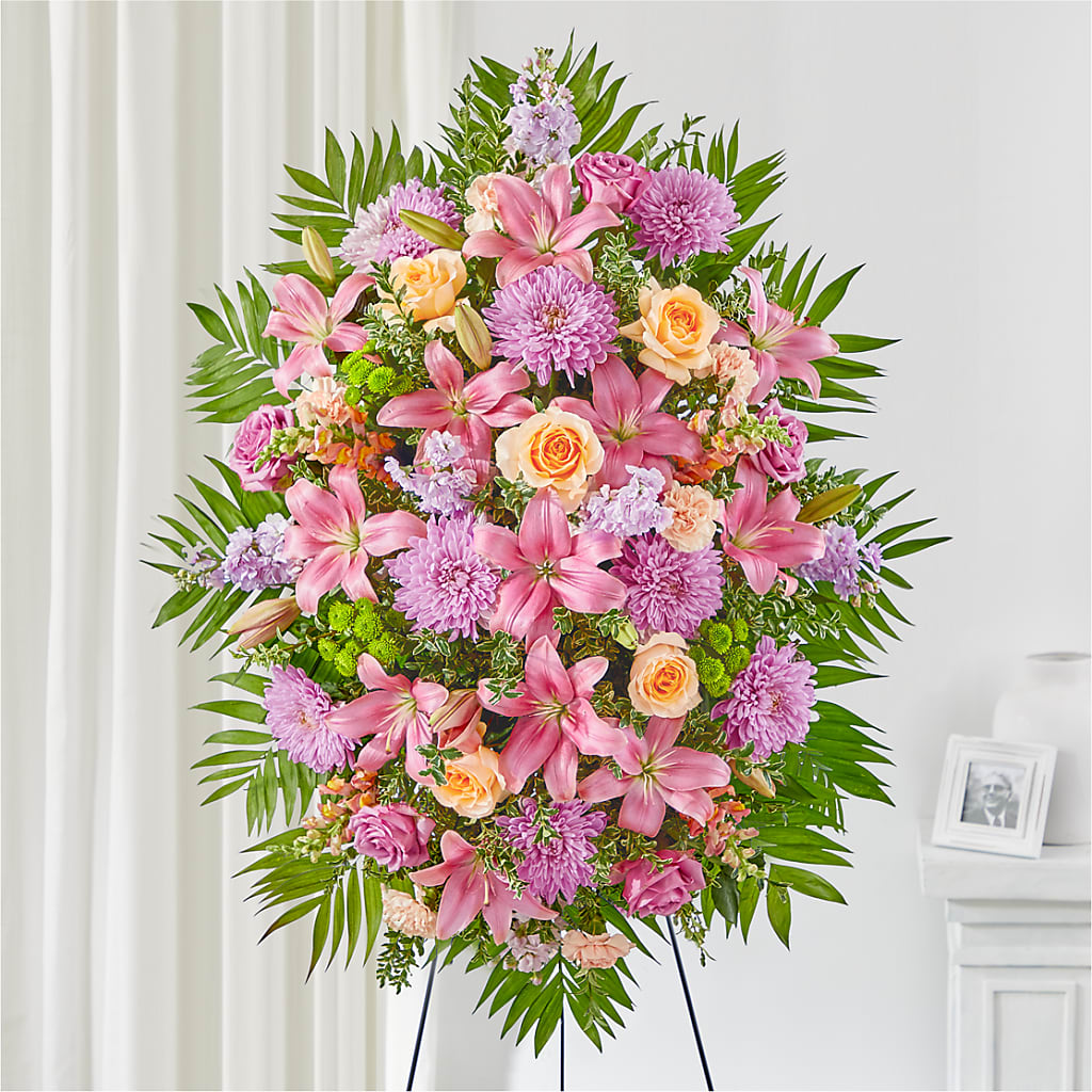 Love & Light Standing Spray – MIDTOWN FLORIST, Kenosha WI