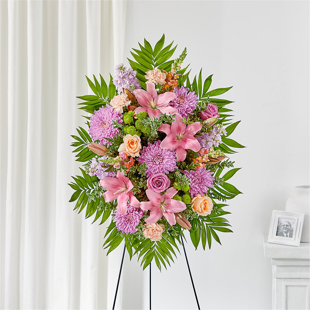 Love & Light Standing Spray – MIDTOWN FLORIST, Kenosha WI