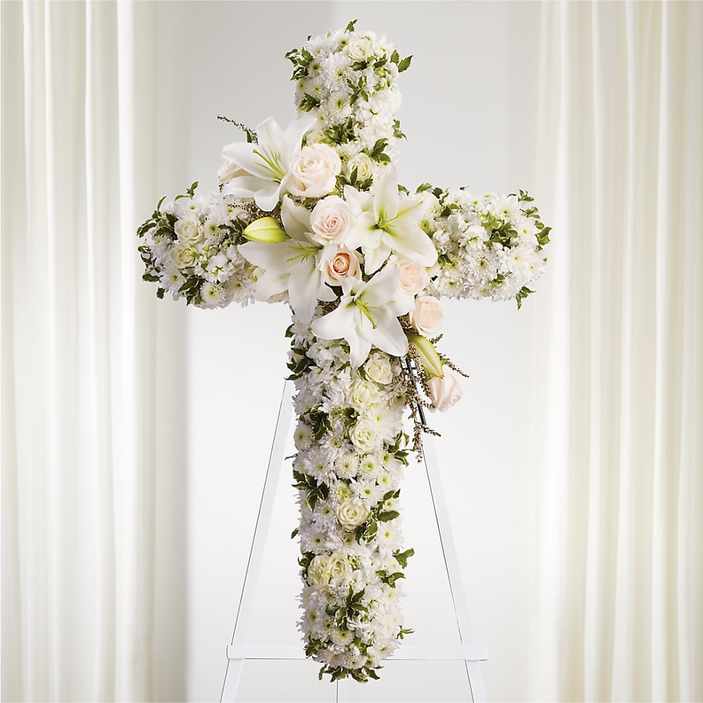 Spiritual Guidance Standing Spray – MIDTOWN FLORIST, Kenosha WI