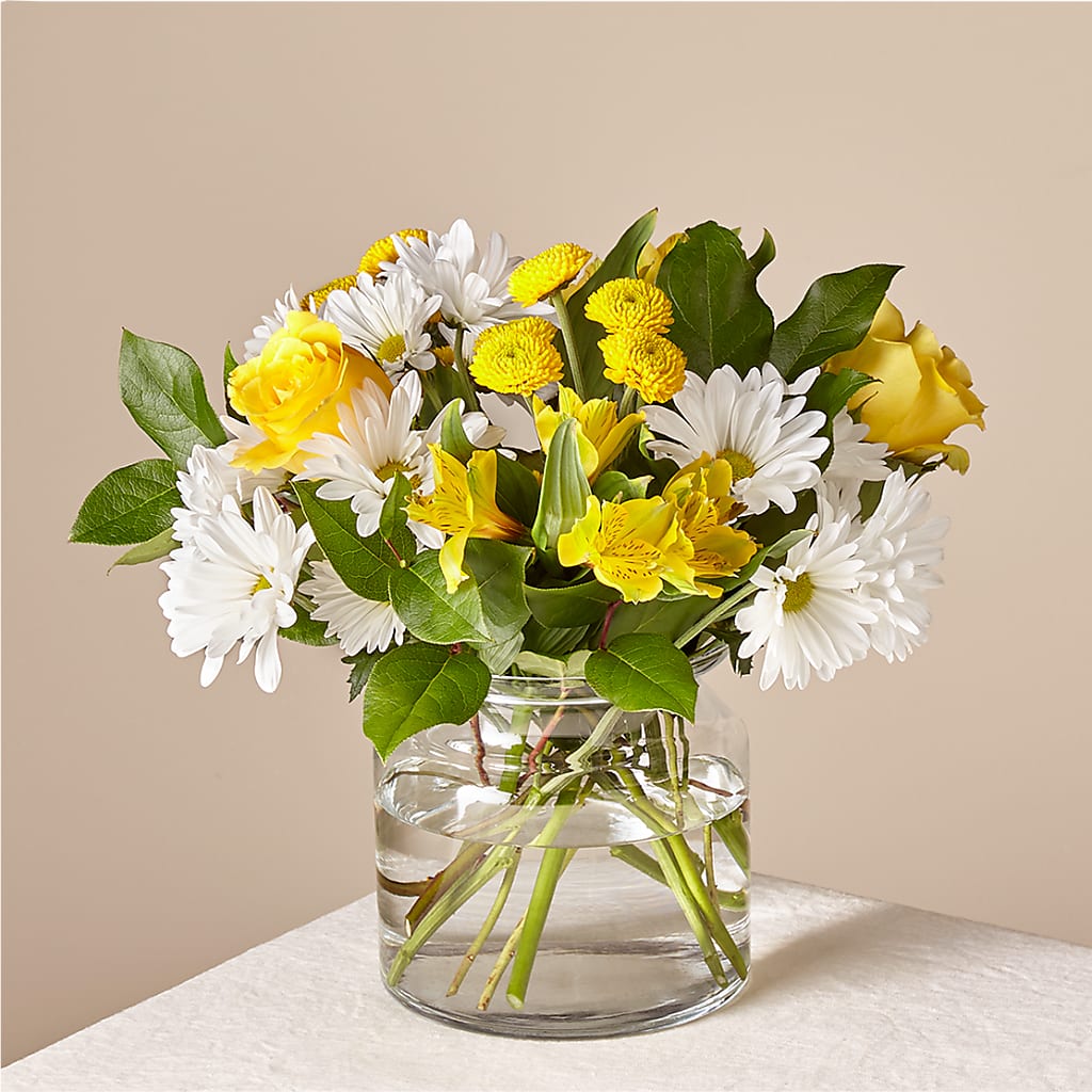Sunny Sentiments Bouquet – MIDTOWN FLORIST, Kenosha WI