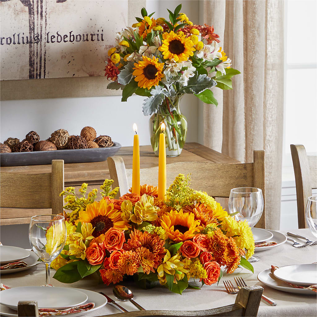 Golden Gathering Bundle – MIDTOWN FLORIST, Kenosha WI