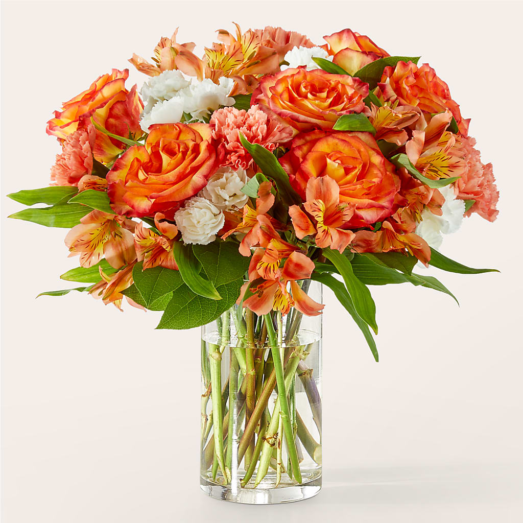 Apricot Glow Bouquet – MIDTOWN FLORIST, Kenosha WI