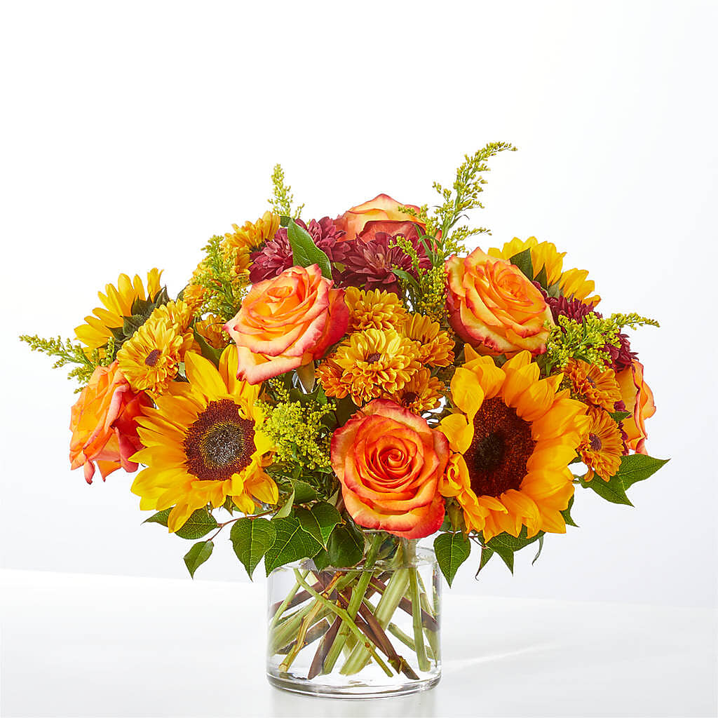 Flannel Scarf Bouquet – Aiello Mid-town Florist Inc, Kenosha WI