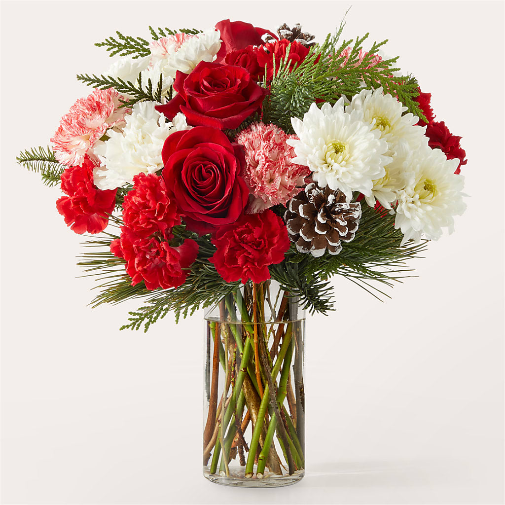 Candy Cane Lane Bouquet – MIDTOWN FLORIST, Kenosha WI