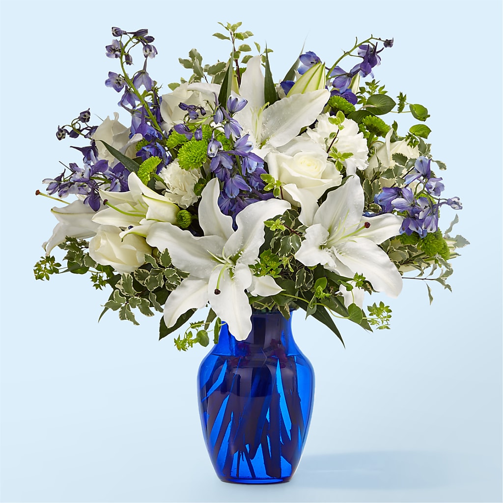 Santorini Bouquet – MIDTOWN FLORIST, Kenosha WI