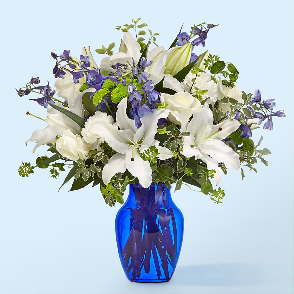 Santorini Bouquet – MIDTOWN FLORIST, Kenosha WI