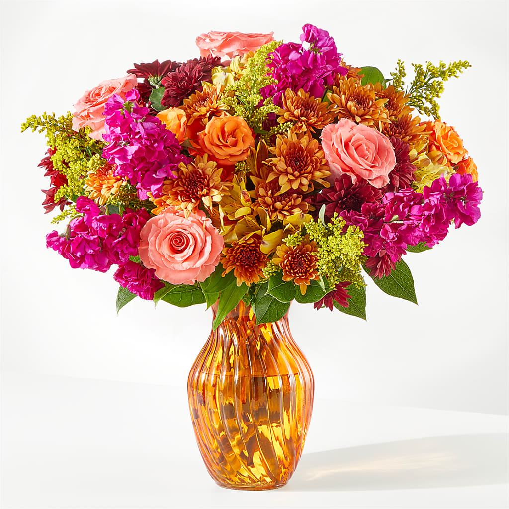 Amber Muse Bouquet – MIDTOWN FLORIST, Kenosha WI