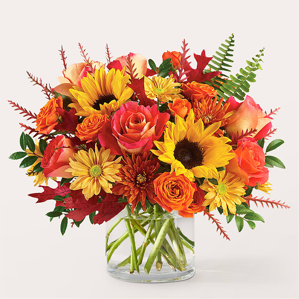 Fall Campfire Bouquet – Aiello Mid-town Florist Inc, Kenosha WI