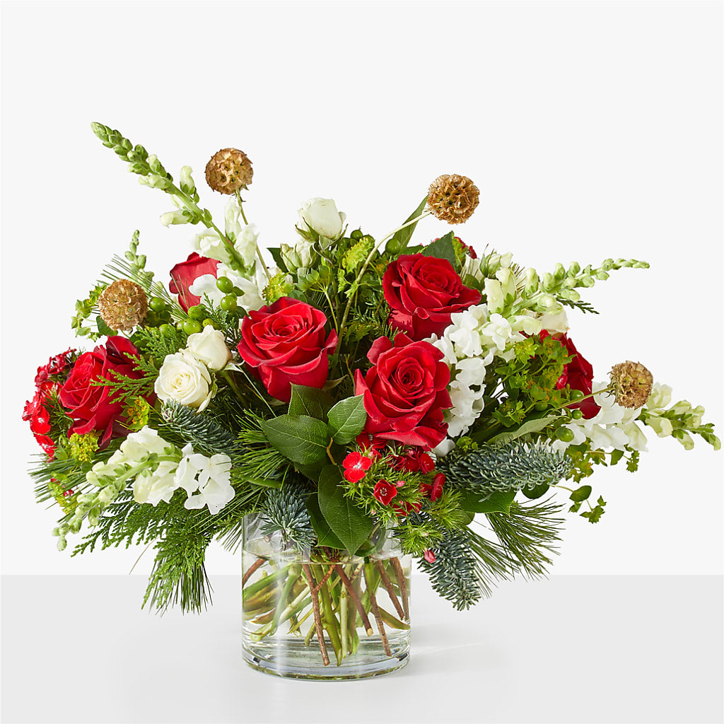 Deck the Halls Bouquet – MIDTOWN FLORIST, Kenosha WI