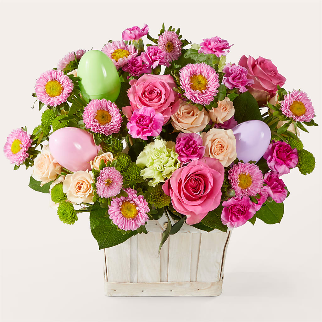 Get Eggcited Basket – MIDTOWN FLORIST, Kenosha WI