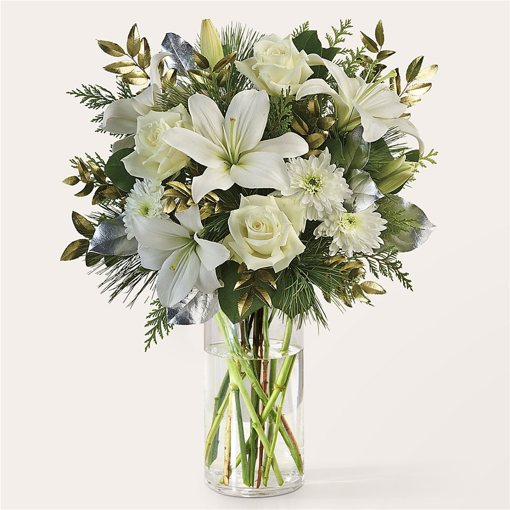 Wintry Mix Bouquet – Aiello Mid-town Florist, Kenosha WI