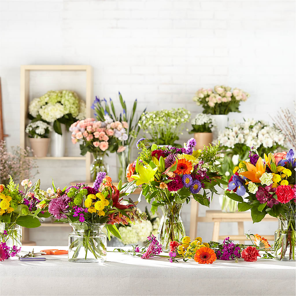 Bold & Bright – A Florist Original –  Aiello Mid-town Florist Inc, Kenosha WI