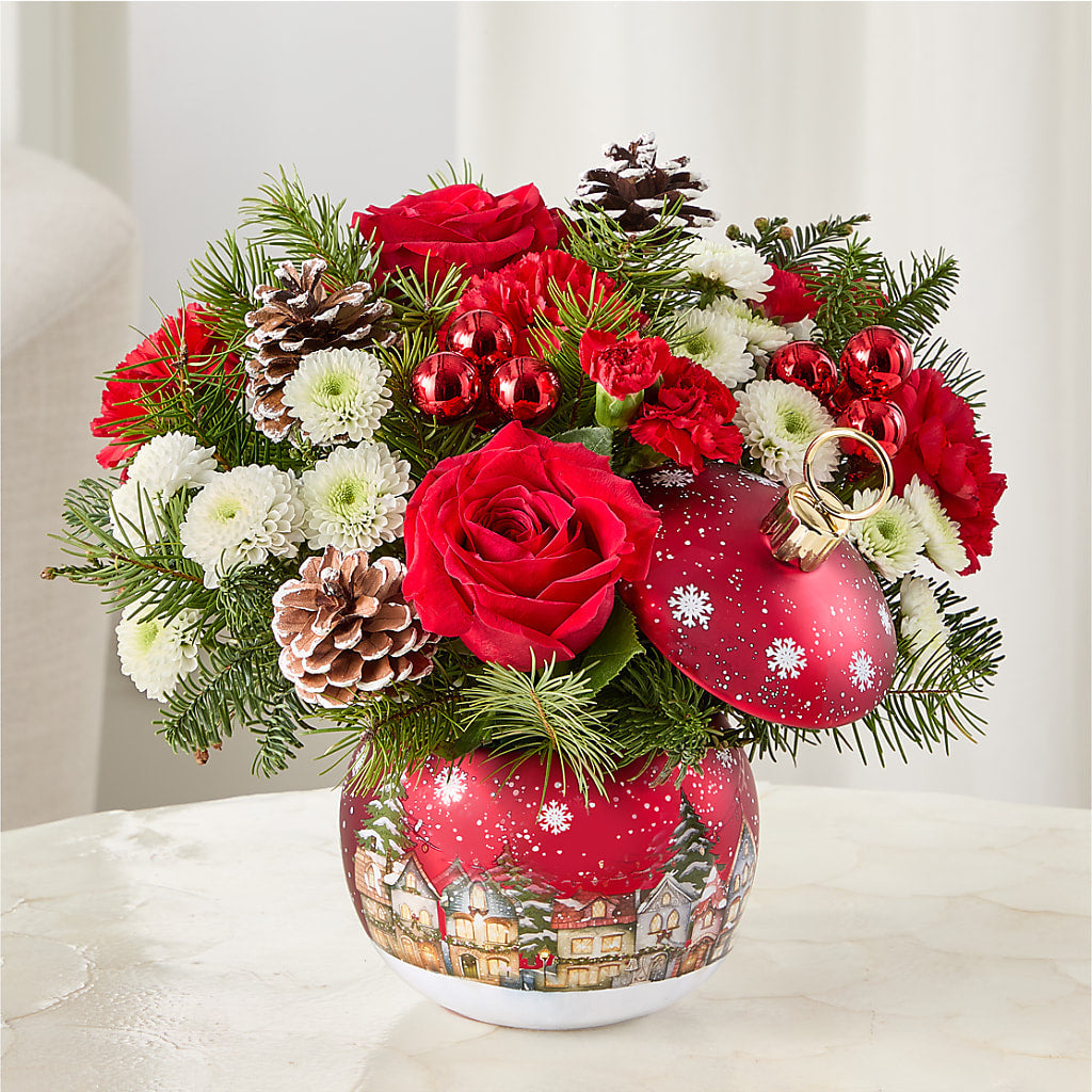Christmas Carols Ornament –  Aiello Mid-town Florist, Kenosha WI